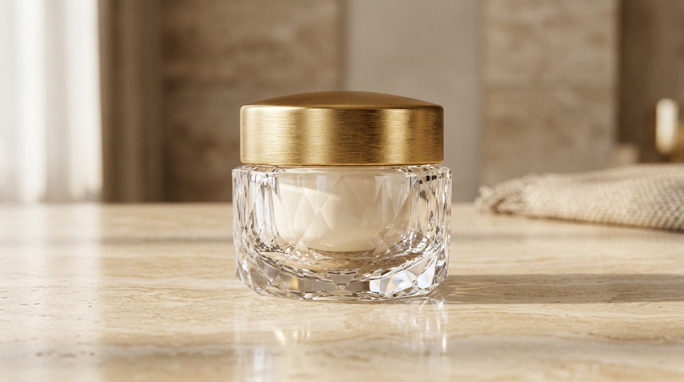 Dvaka Skin Brightening Cream on Marble